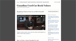 Desktop Screenshot of bluebookvalue.ca